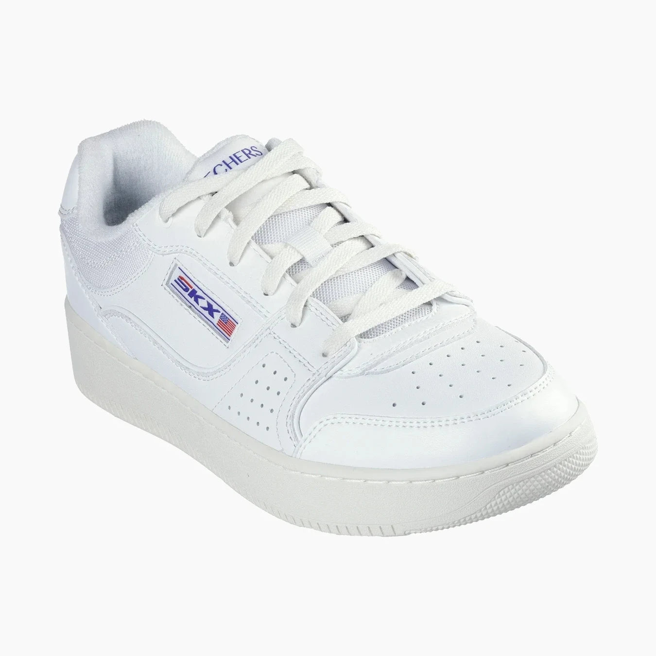 254026#WHT-WHITE LEATHER/TRIM