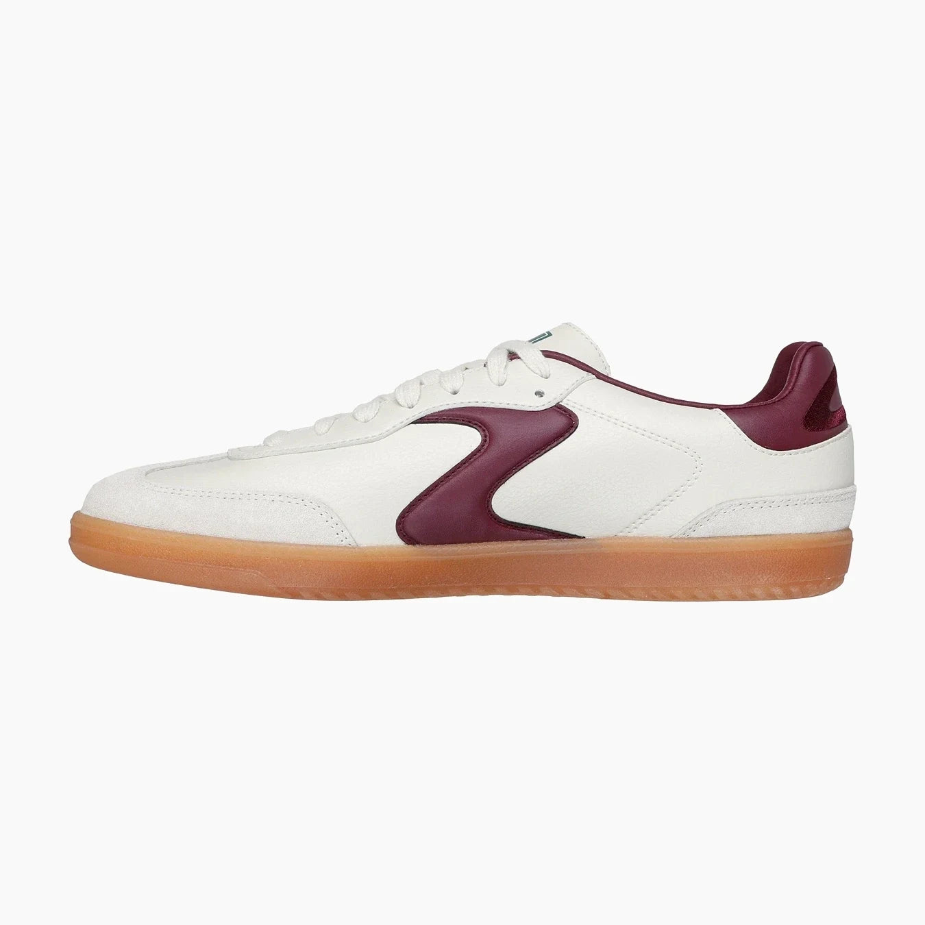 HOTSHOT#NTBG-NATURAL DURALEATHER/SUEDE/BURGUNDY TRIM