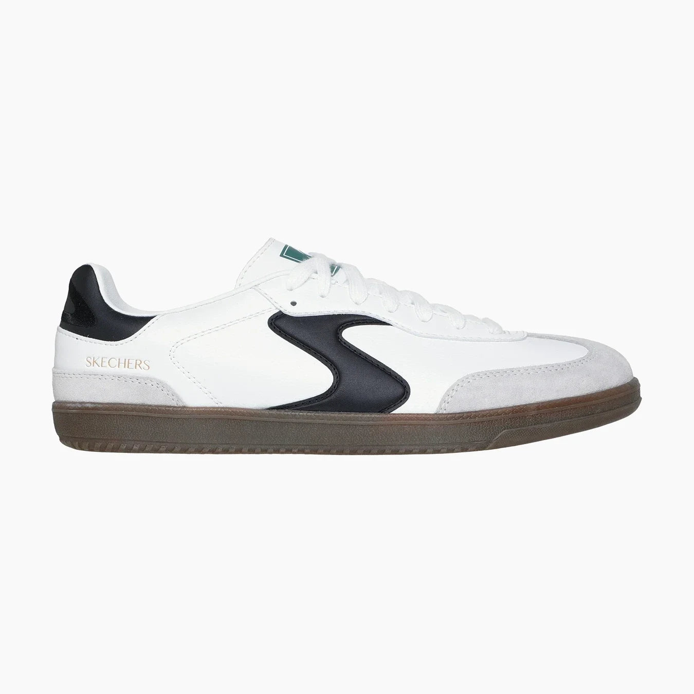 254150#WBK-WHITE DURALEATHER/SUEDE/BLACK TRIM