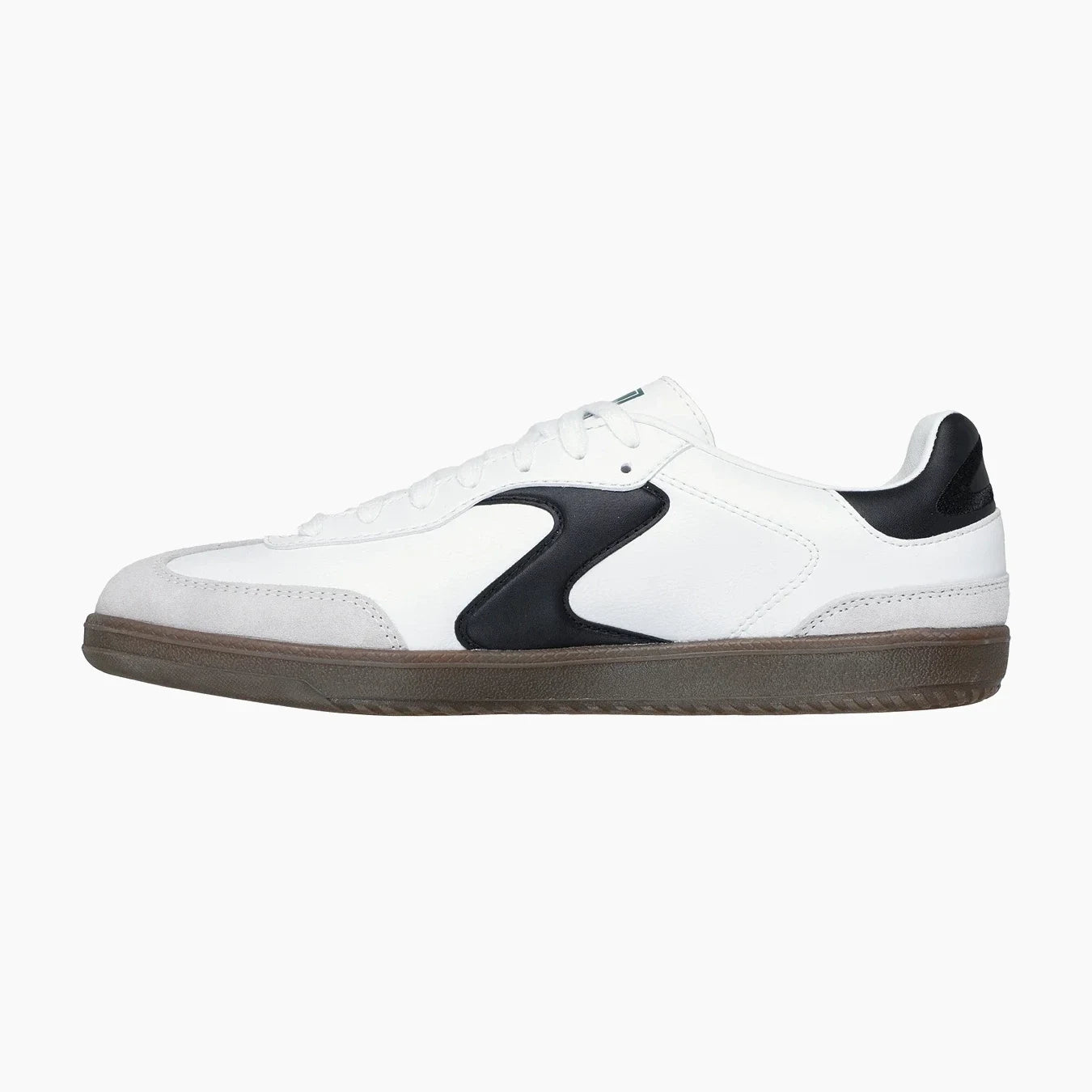254150#WBK-WHITE DURALEATHER/SUEDE/BLACK TRIM