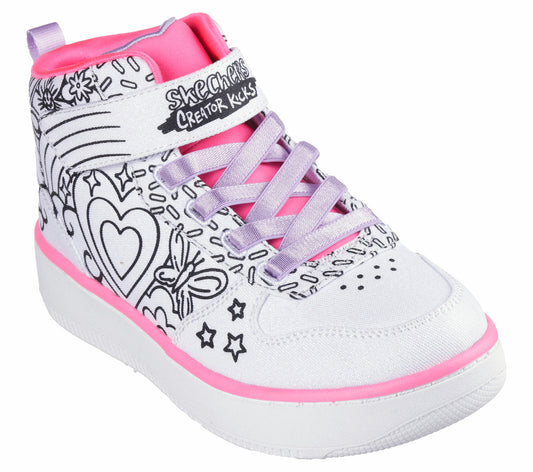 302213#WMLT-WHITE TEXTILE/MULTI TRIM