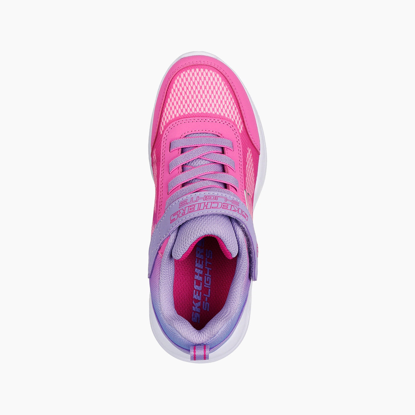LVPK-PINK MESH/LAVENDER TRIM