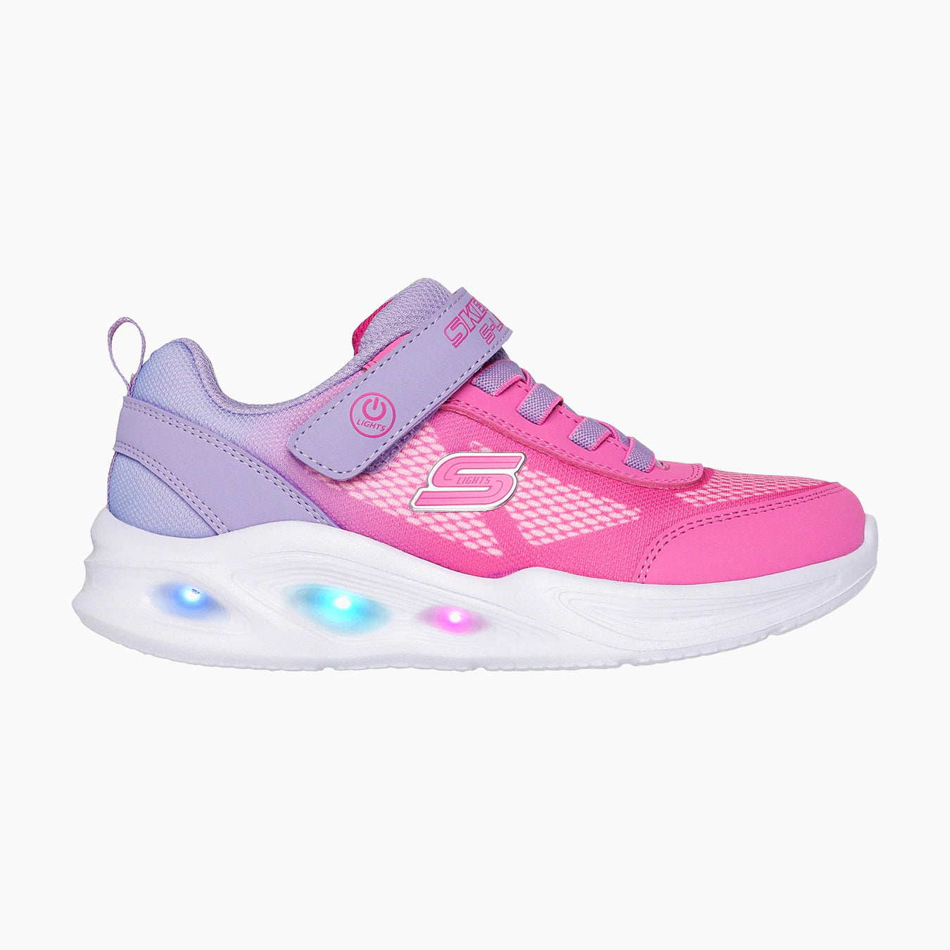 LVPK-PINK MESH/LAVENDER TRIM