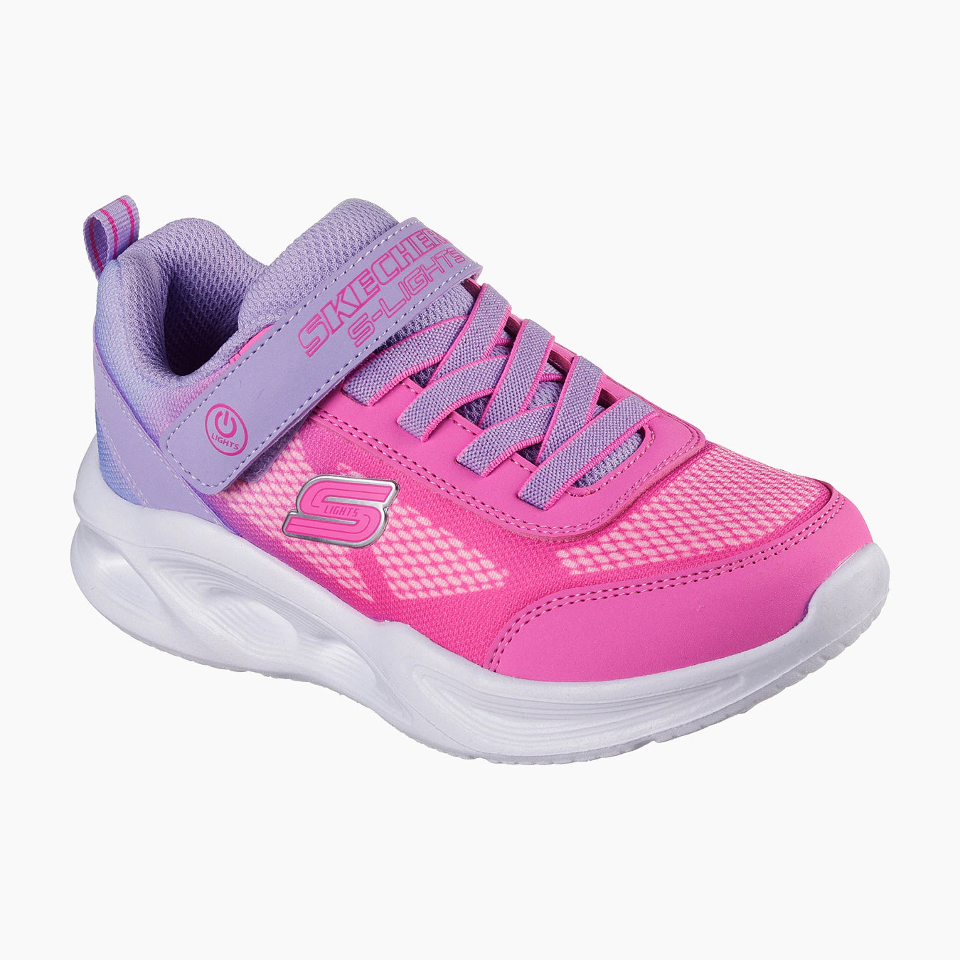 LVPK-PINK MESH/LAVENDER TRIM