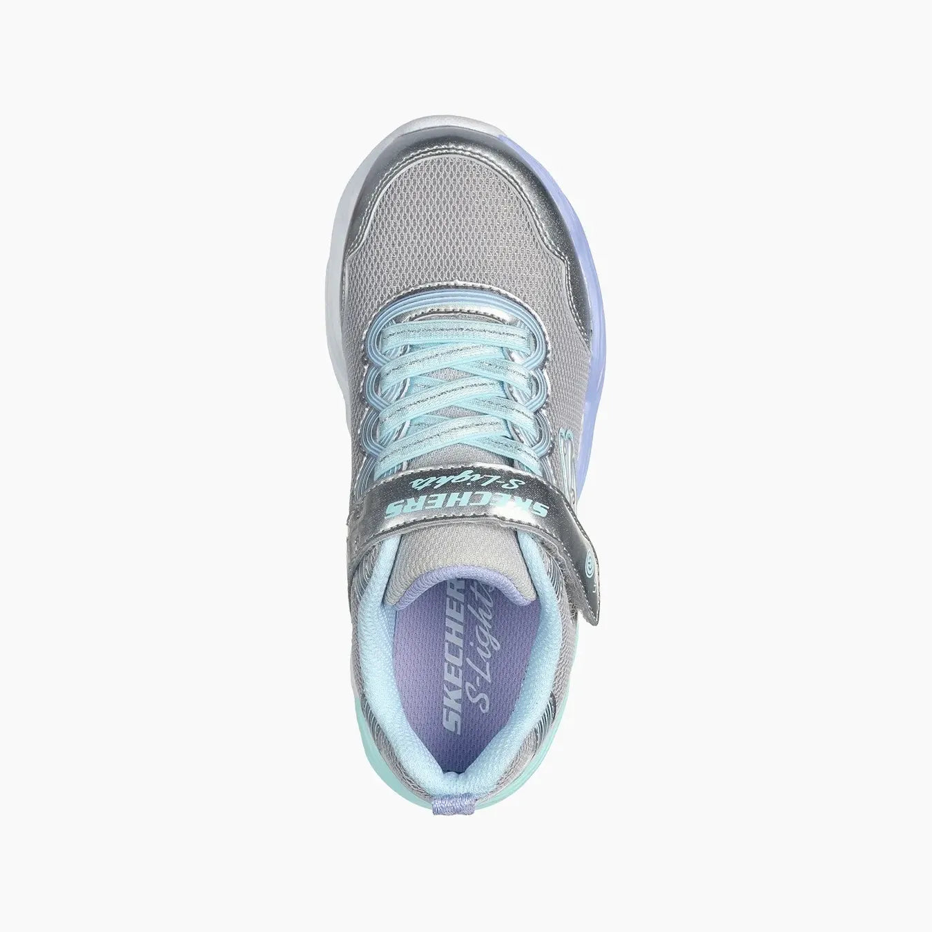 303717#SMLT-SILVER MESH/MULTI TRIM