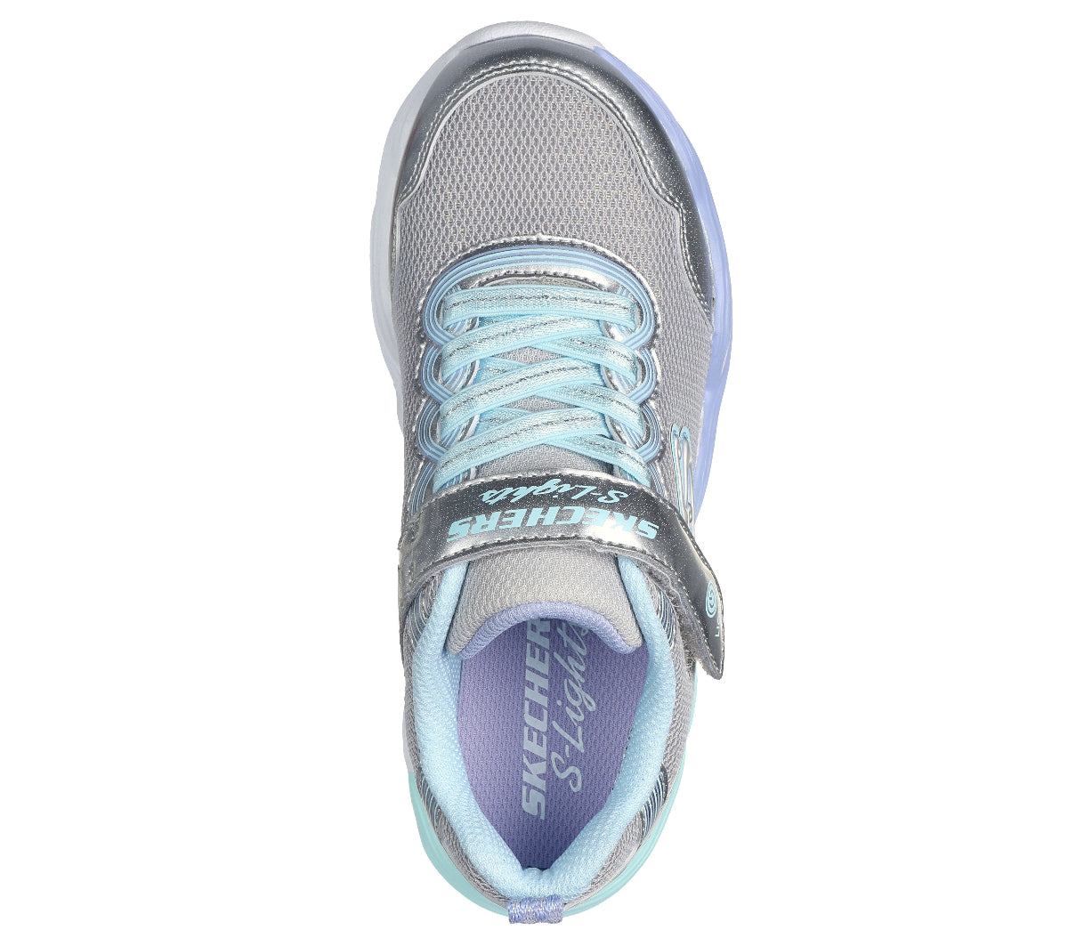 303717#SMLT-SILVER MESH/MULTI TRIM