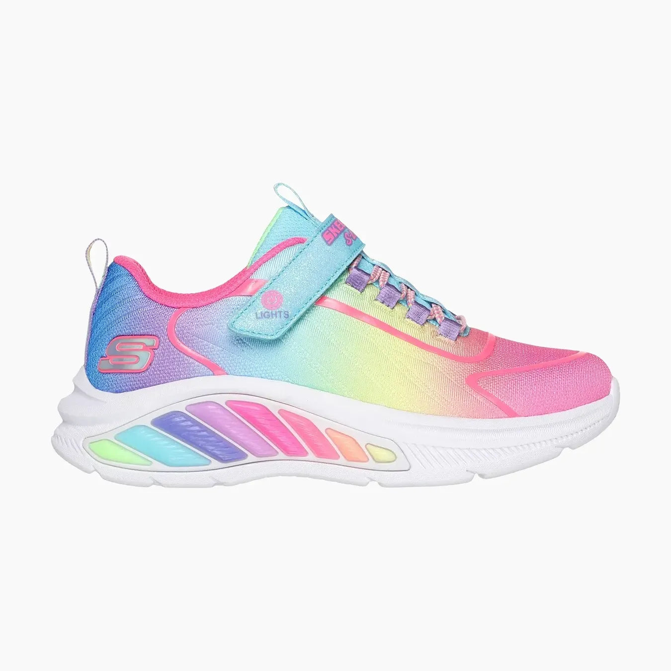 RAINBOW#TQMT/TURQUOISE MESH/MULTI TRIM