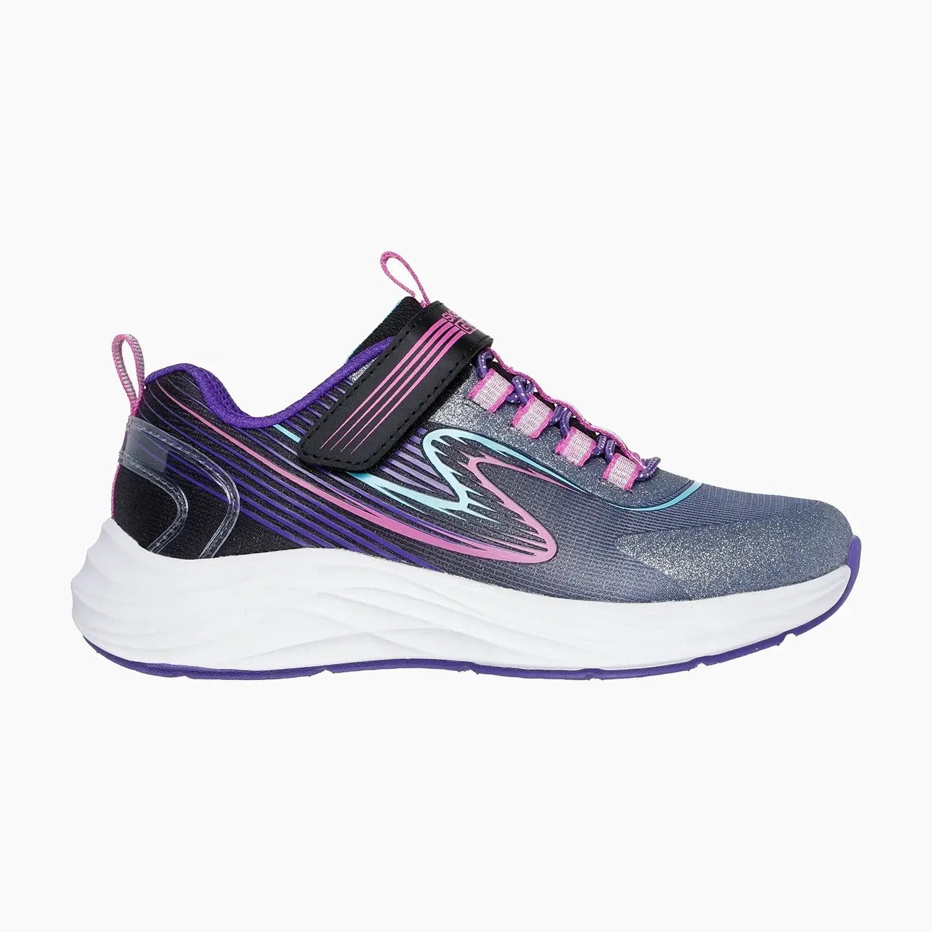 303920#BKMT-BLACK SPARKLE MESH/MULTI TRIM