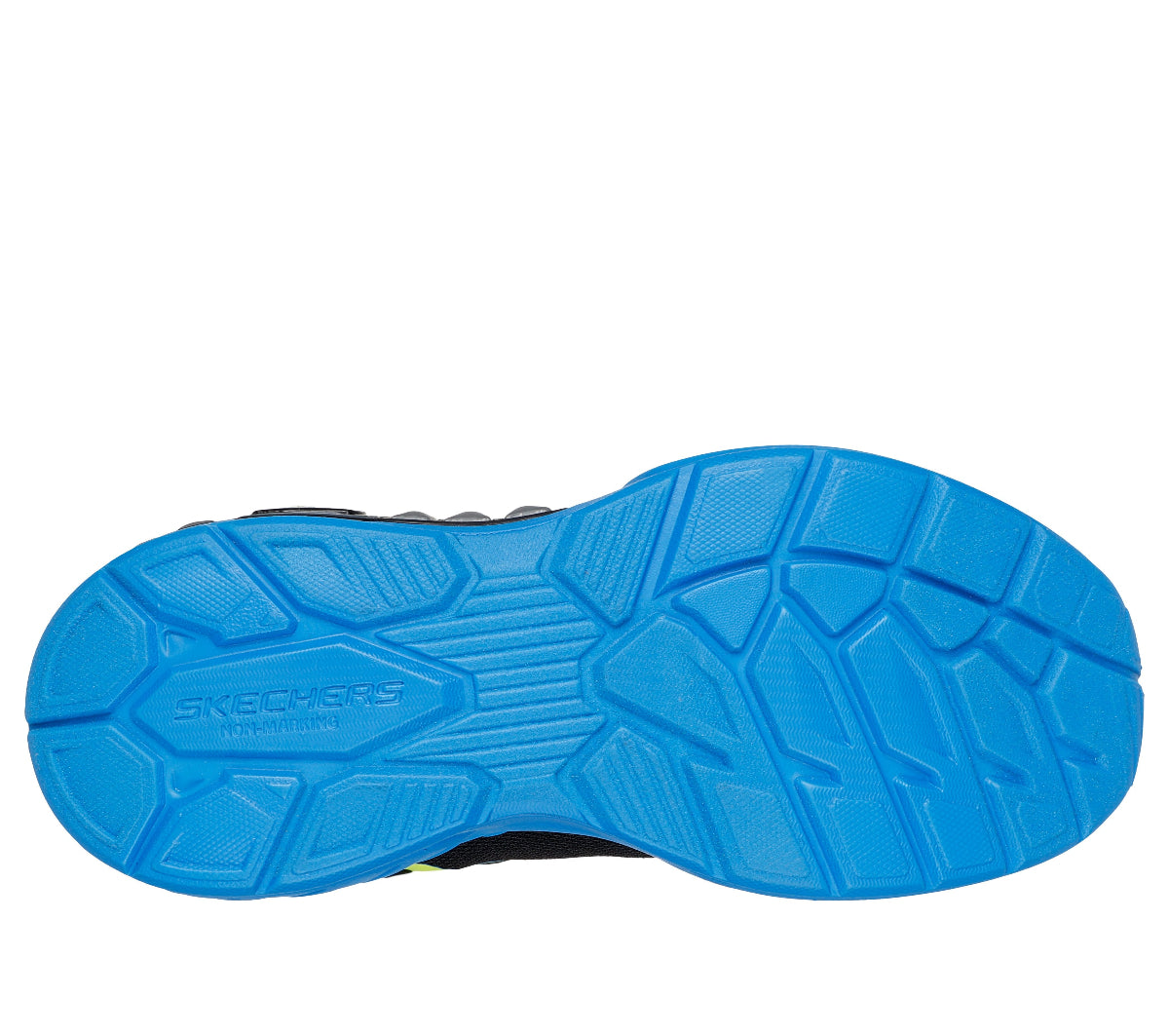 400151#BBLM/BLACK TEXTILE / SYNTHETIC / BLUE & LIME TRIM