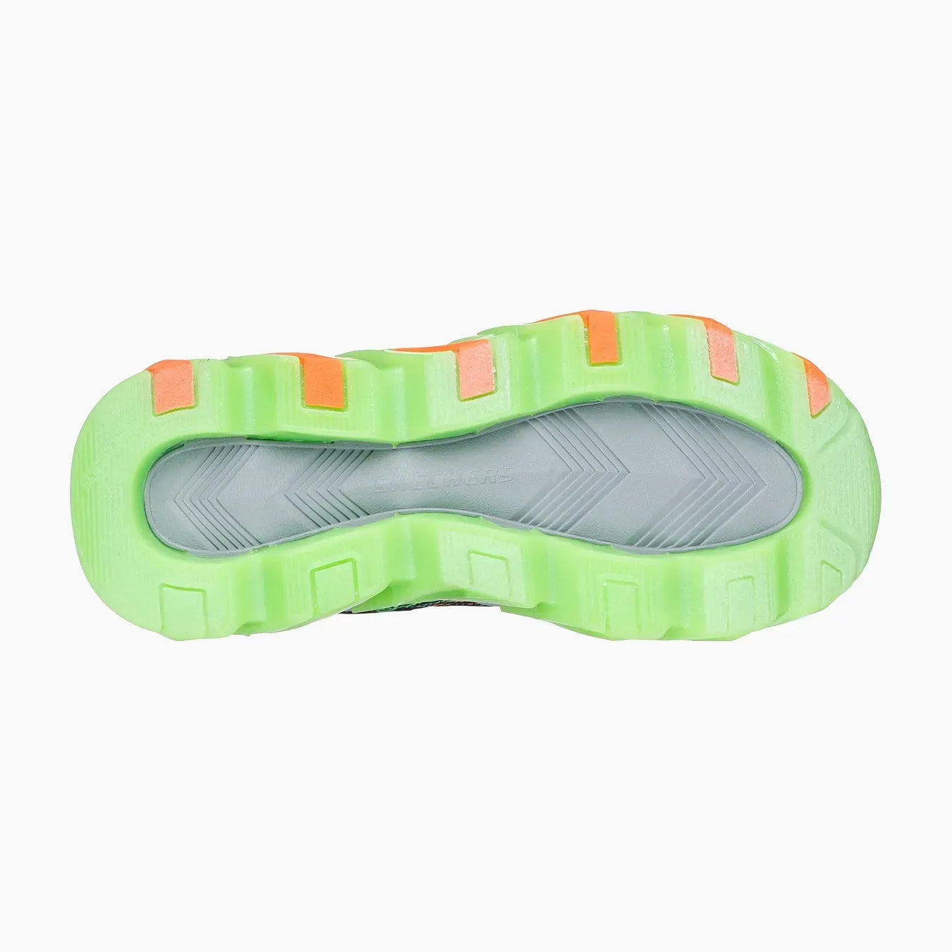 400165#LMNV-LIME TEXTILE / NAVY & ORANGE TRIM