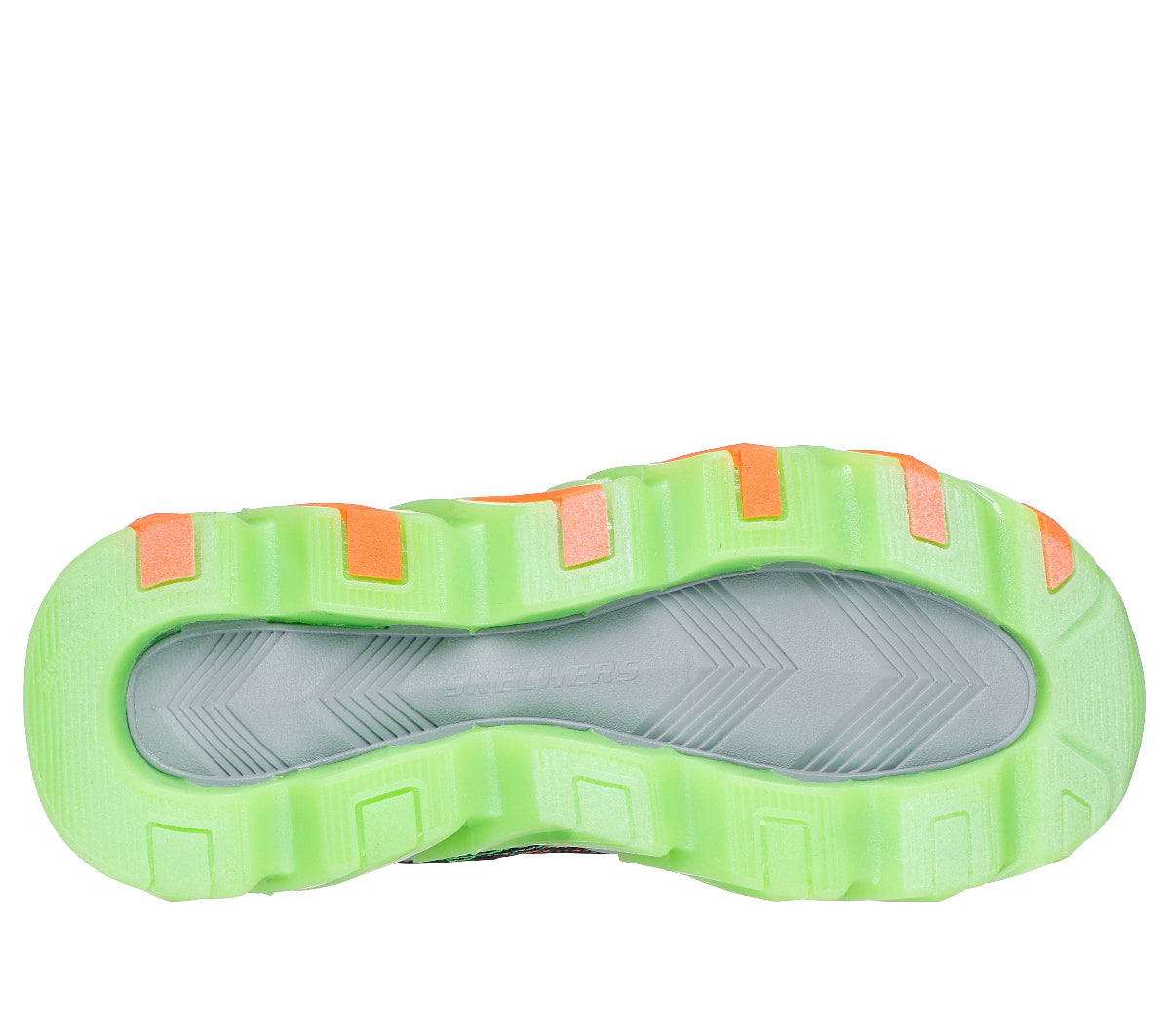 400165#LMNV-LIME TEXTILE / NAVY & ORANGE TRIM