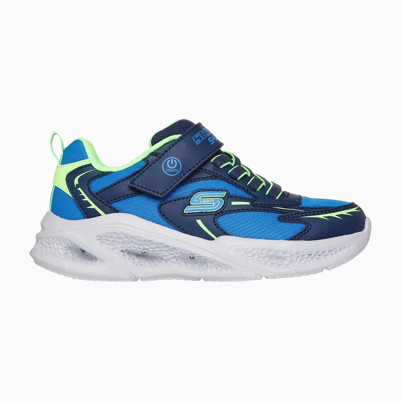 NVLM-NAVY KNIT/LIME TRIM