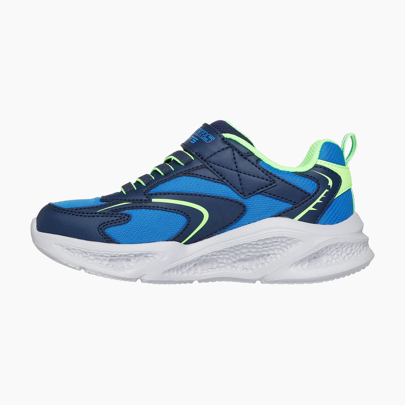 NVLM-NAVY KNIT/LIME TRIM