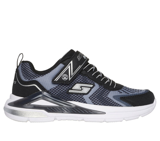 401660#BKSL-BLACK TEXTILE / SILVER TRIM