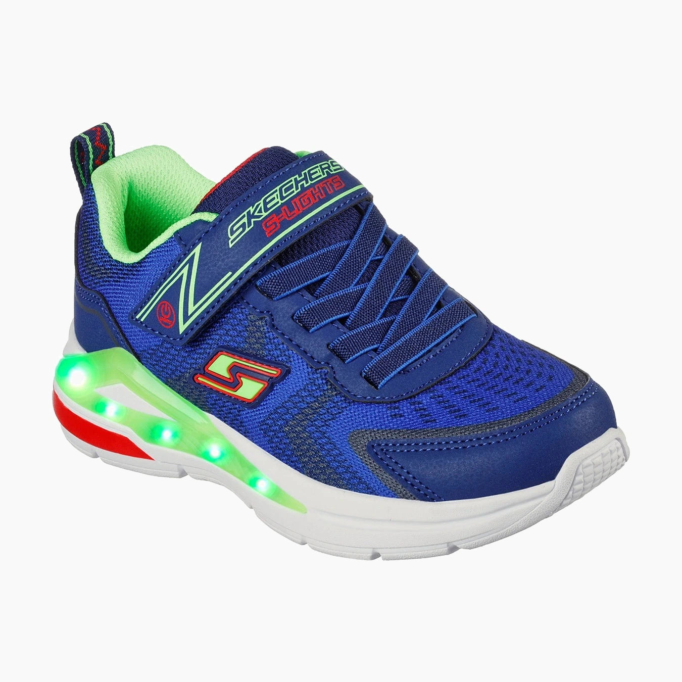 401660#NVLM NAVY TEXTILE /LIME & RED TRIM