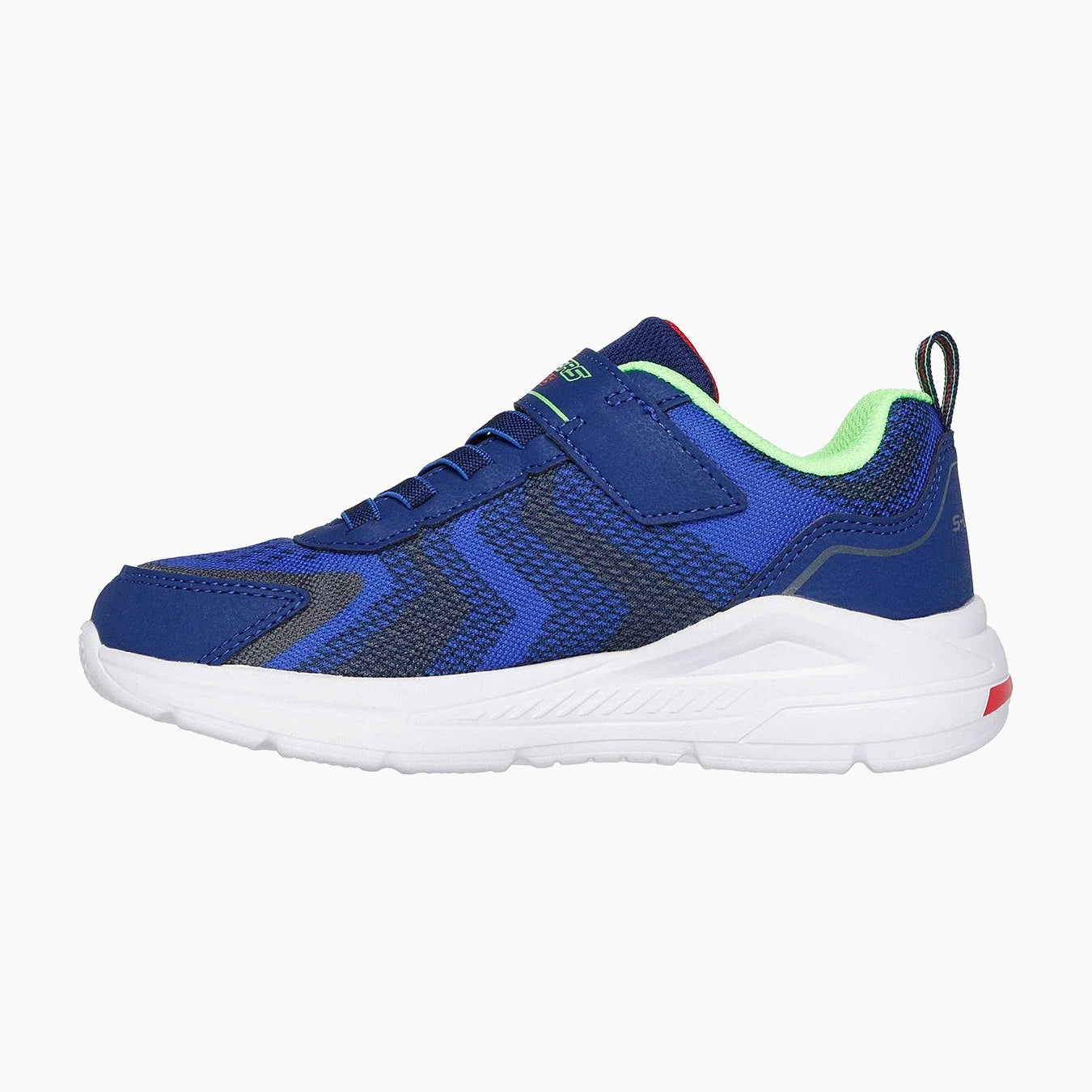 401660#NVLM NAVY TEXTILE /LIME & RED TRIM