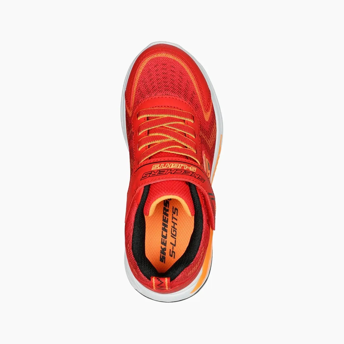 #RDOR-RED TEXTILE / ORANGE & BLACK TRIM