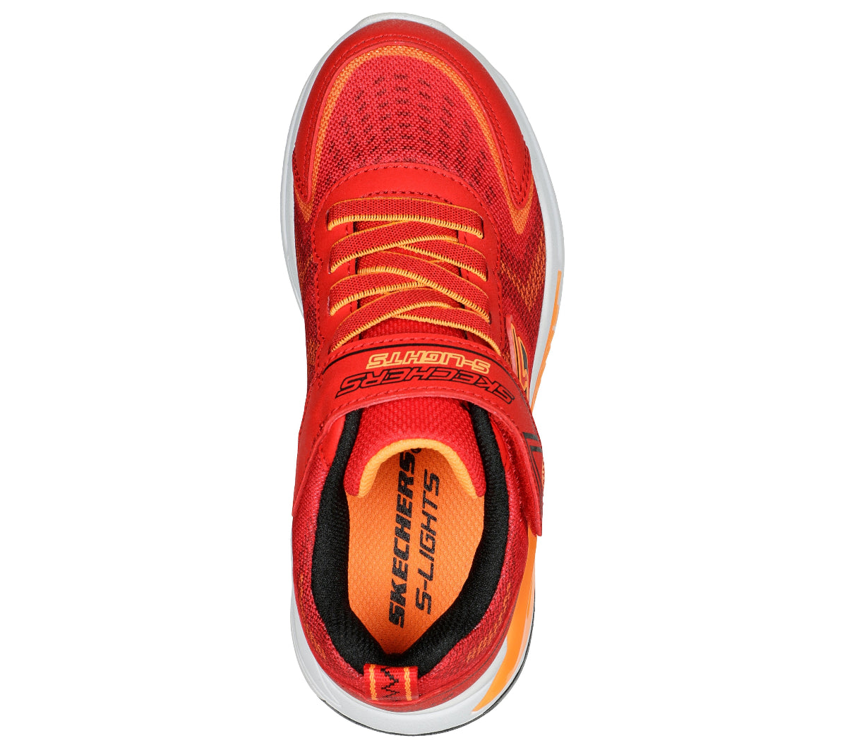 401660#RDOR-RED TEXTILE / ORANGE & BLACK TRIM