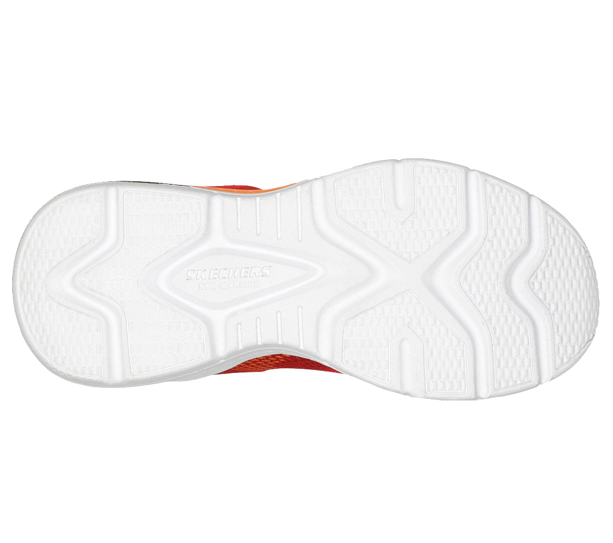 401660#RDOR-RED TEXTILE / ORANGE & BLACK TRIM