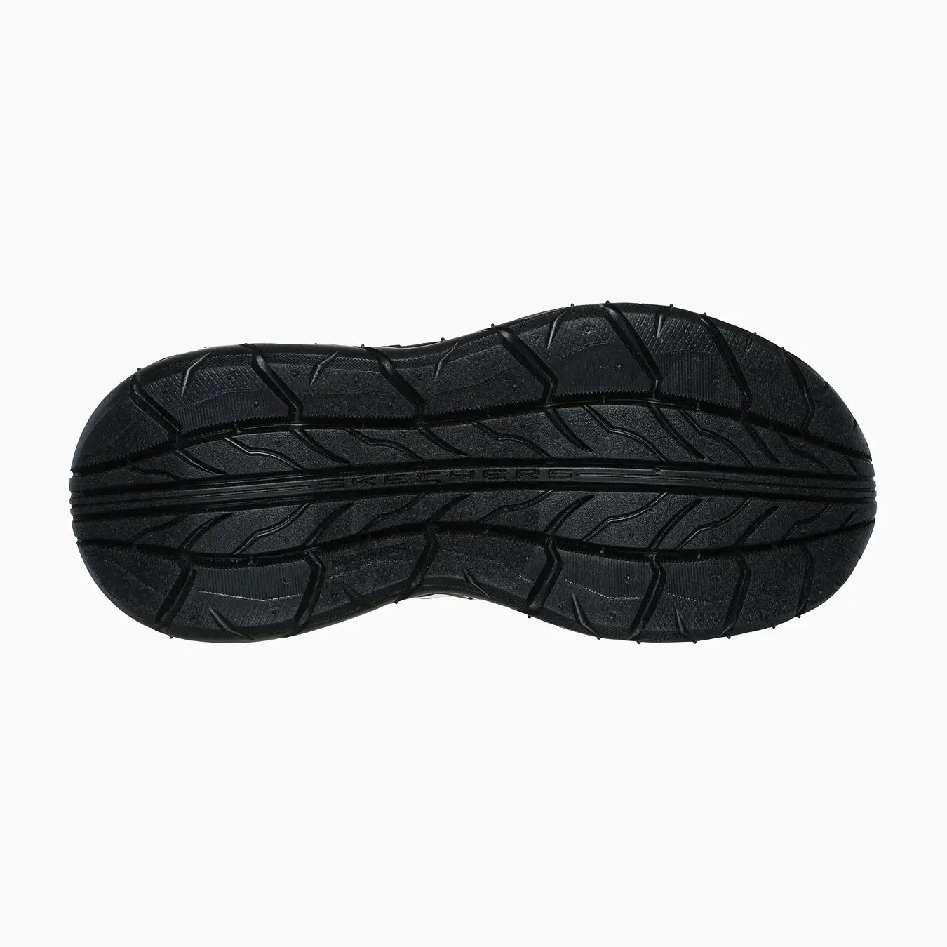 SKECH#BKRD-BLACK SYNTHETIC/TEXTILE / RED TRIM