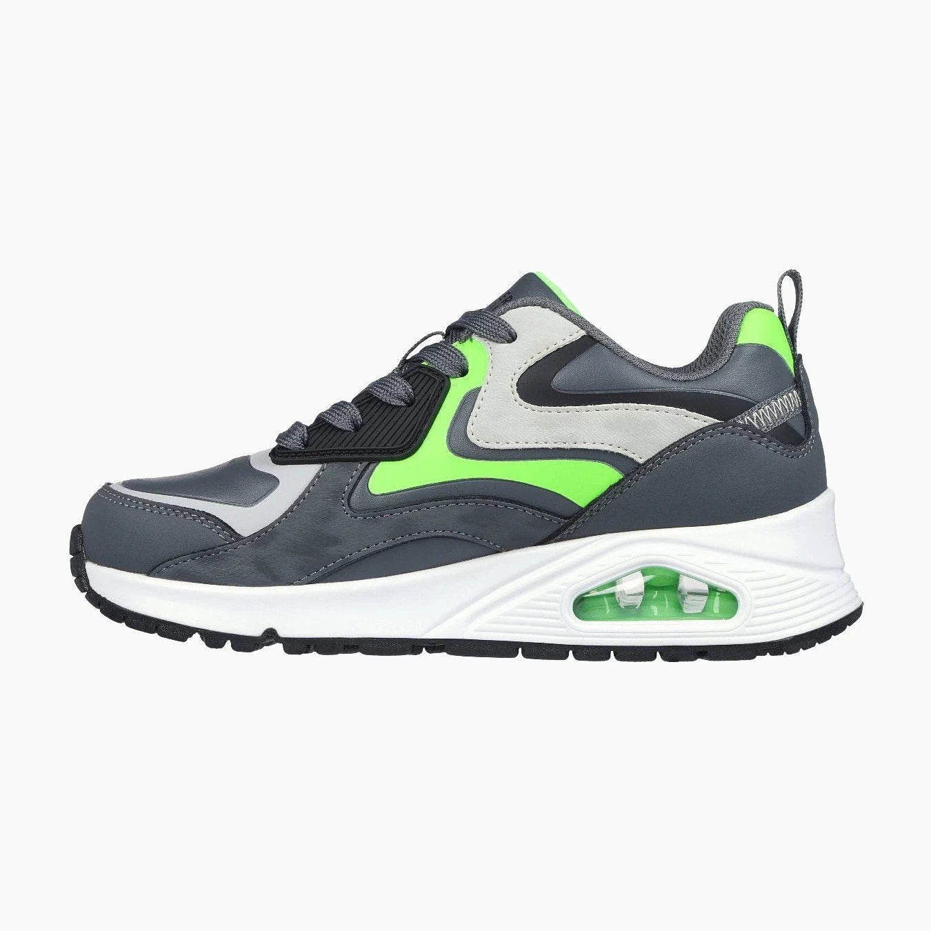 403647L#CCLM/CHARCOAL SYNTHETIC/ GREEN & GRAY TRIM