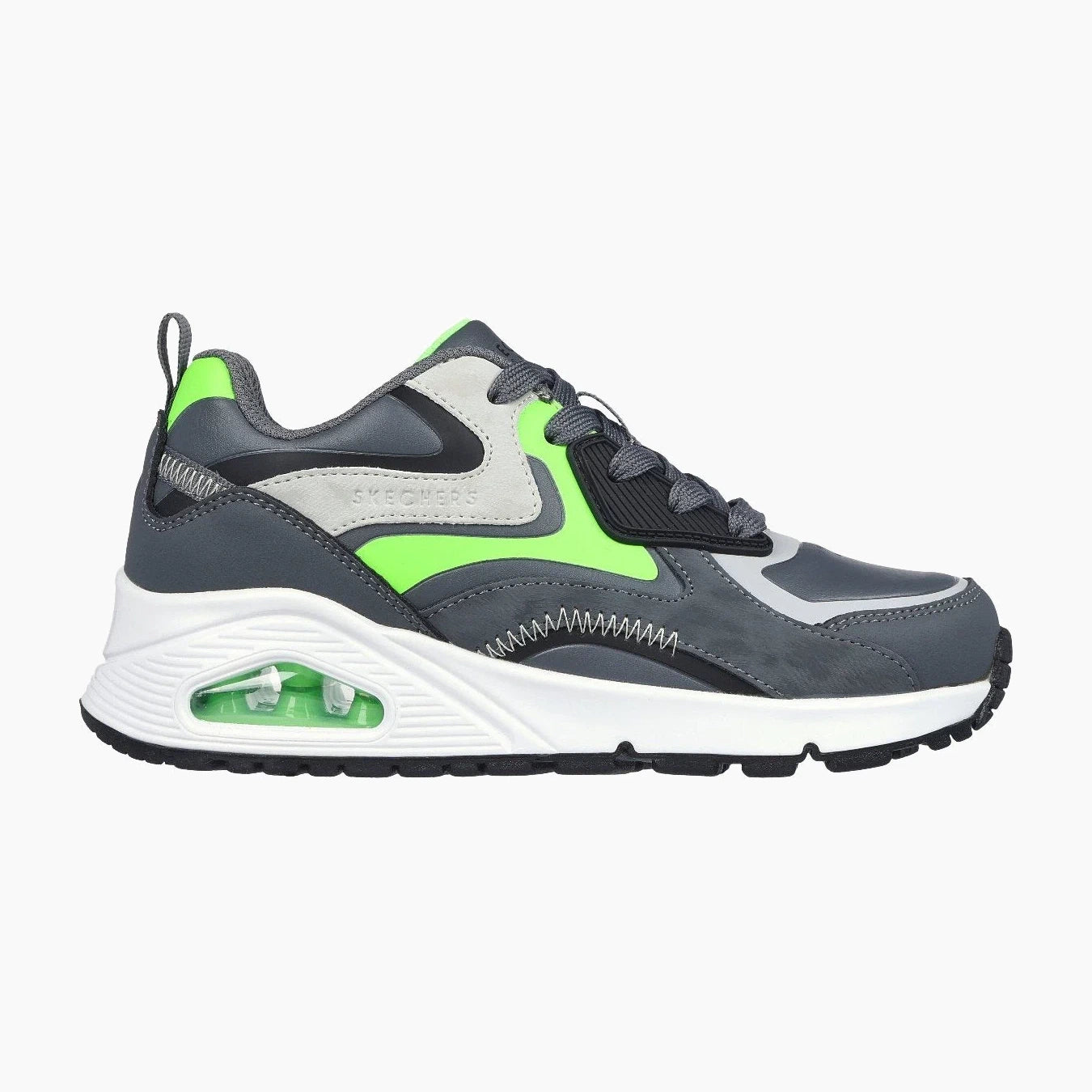 403647L#CCLM/CHARCOAL SYNTHETIC/ GREEN & GRAY TRIM