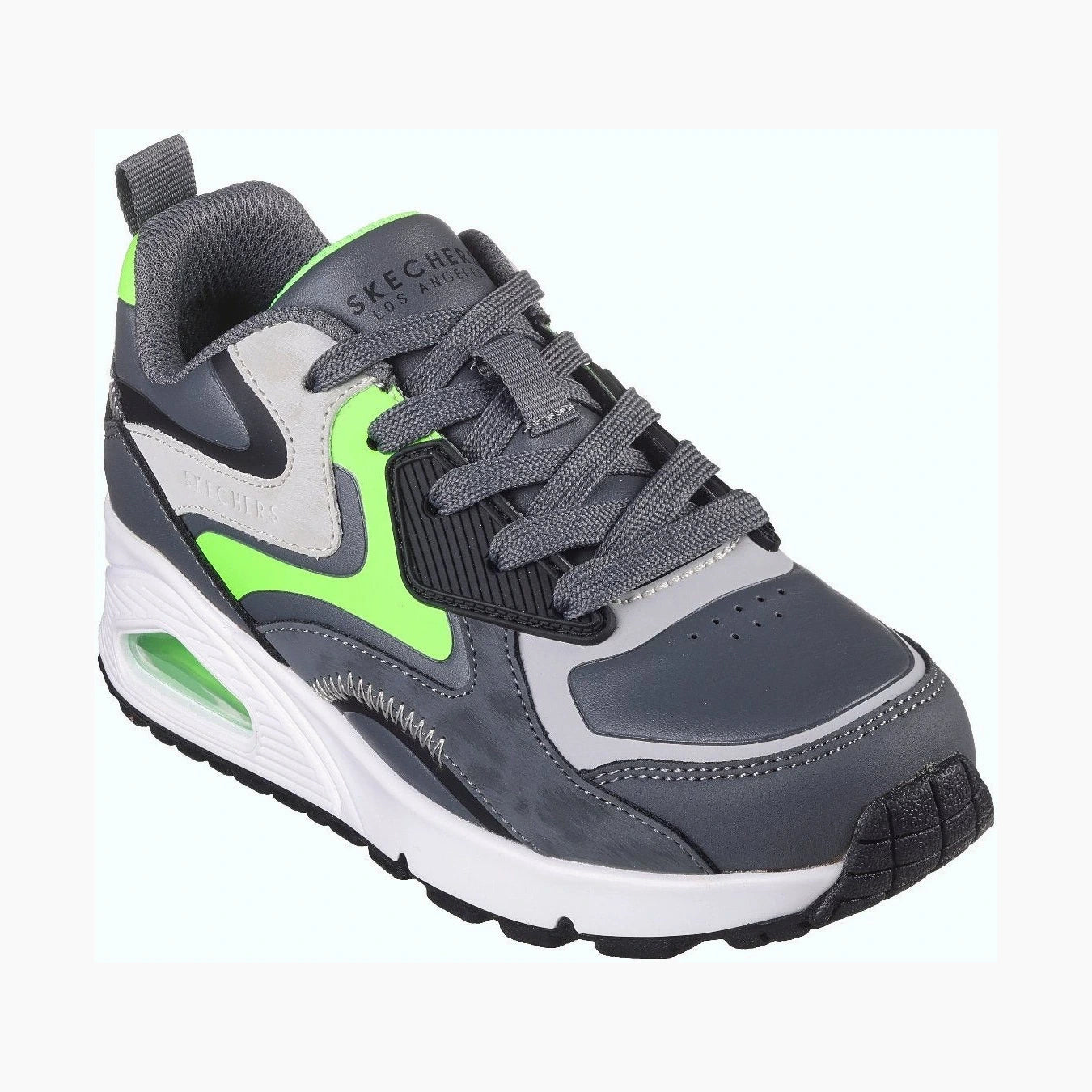 403647L#CCLM/CHARCOAL SYNTHETIC/ GREEN & GRAY TRIM