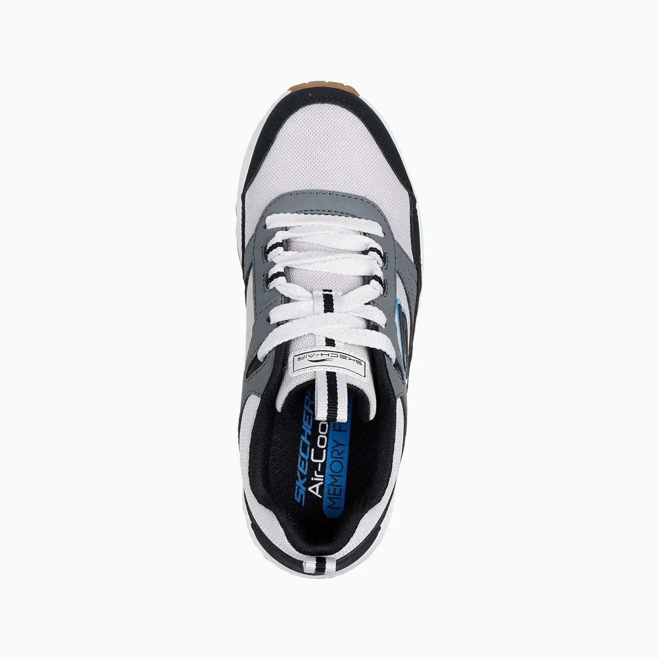 403659#BKW-BLACK & CHARCOAL SYNTHETIC/WHITE TEXTILE/BLUE