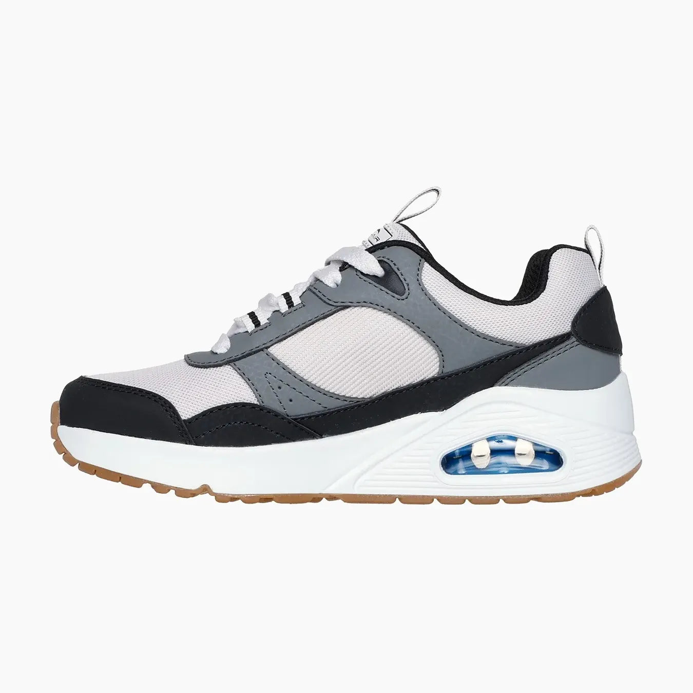 403659#BKW-BLACK & CHARCOAL SYNTHETIC/WHITE TEXTILE/BLUE