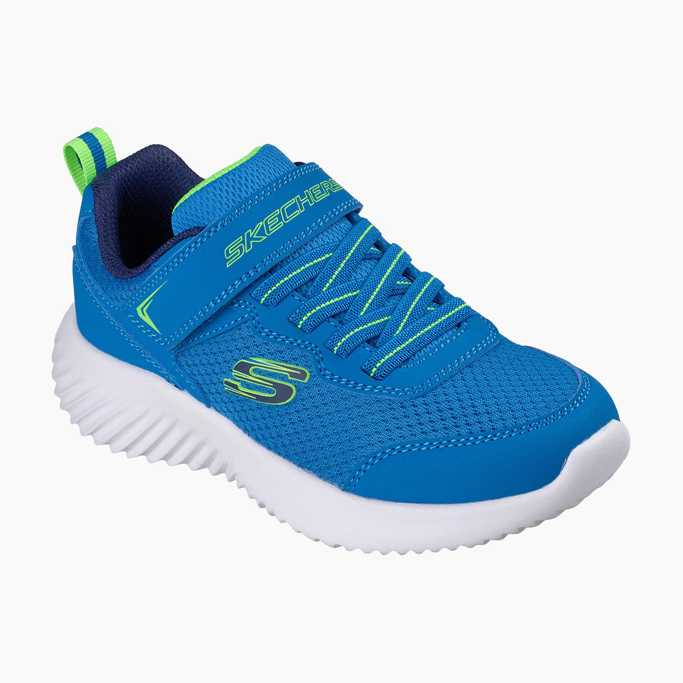 BLU-BLUE MESH/SYNTHETIC