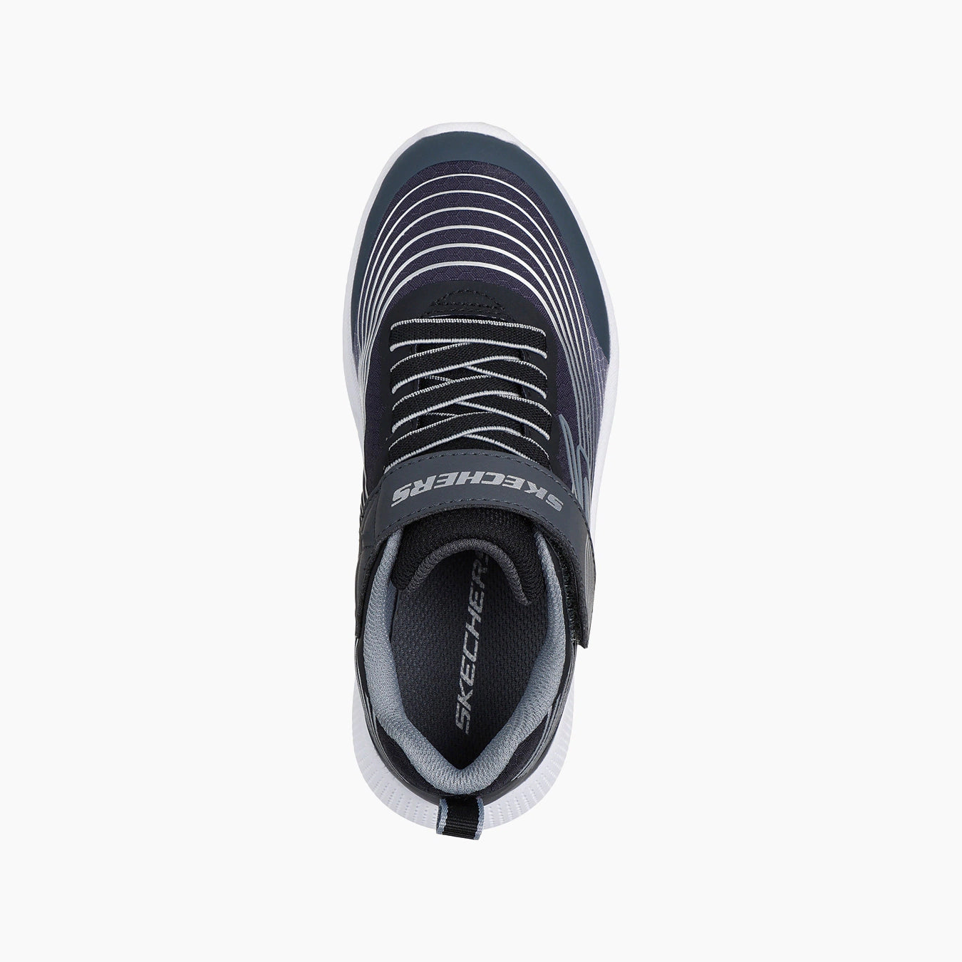 BKW-BLACK SYNTHETIC/WHITE TEXTILE