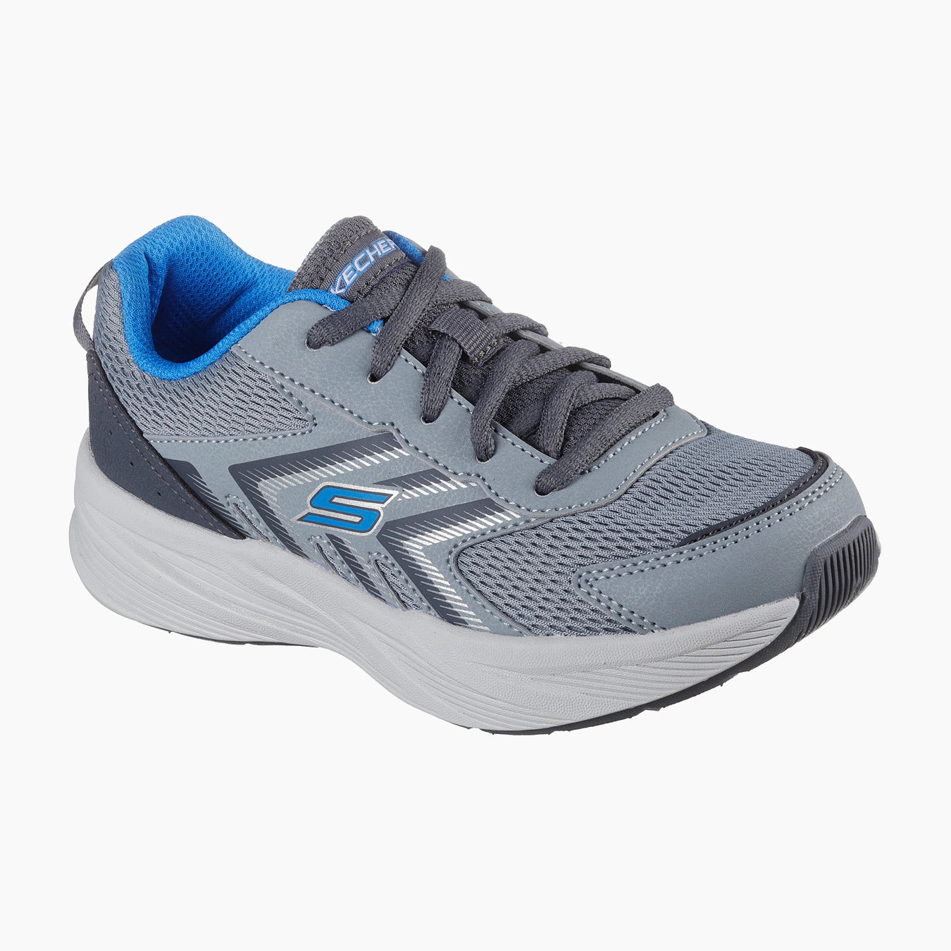 GYBL-GREY AND BLUE TEXTILE/SYNTHETIC
