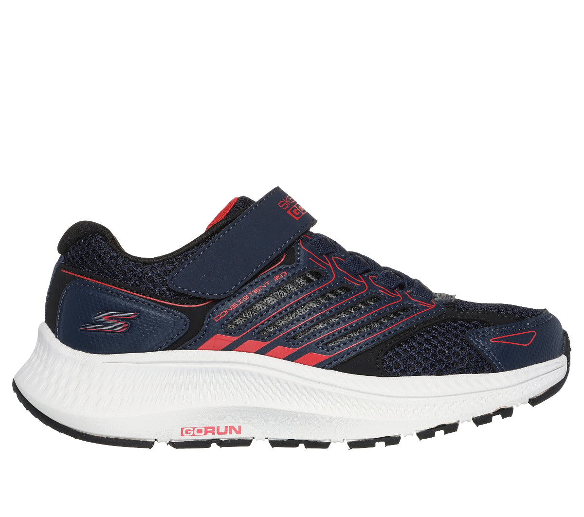 405043#NVRD/NAVY AND RED TEXTILE/SYNTHETIC