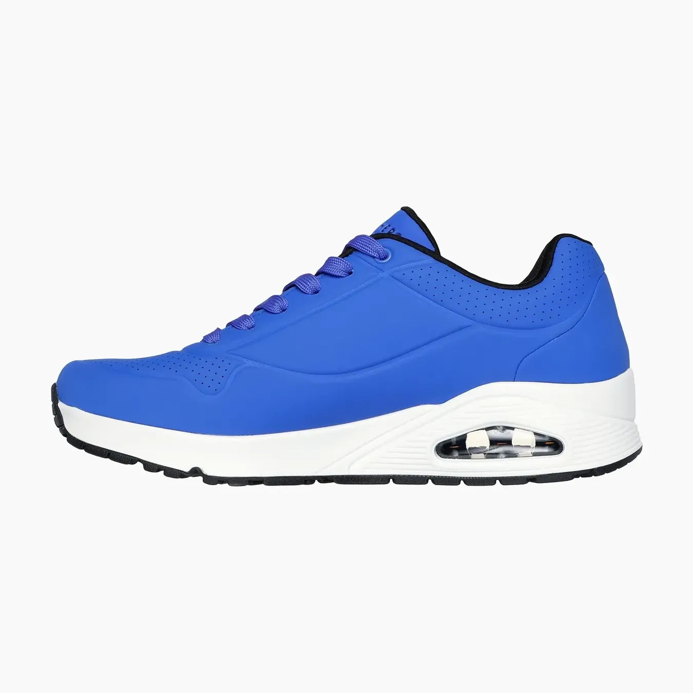 UNO#BLW-BLUE DURABUCK / WHITE AND BLACK TRIM / MESH