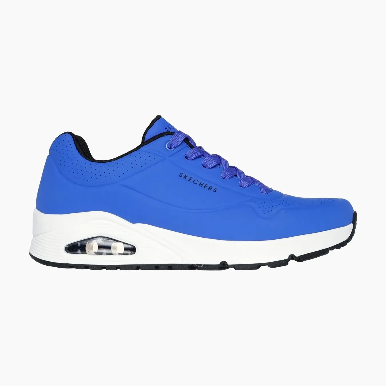 UNO#BLW-BLUE DURABUCK/WHITE AND BLACK TRIM/MESH