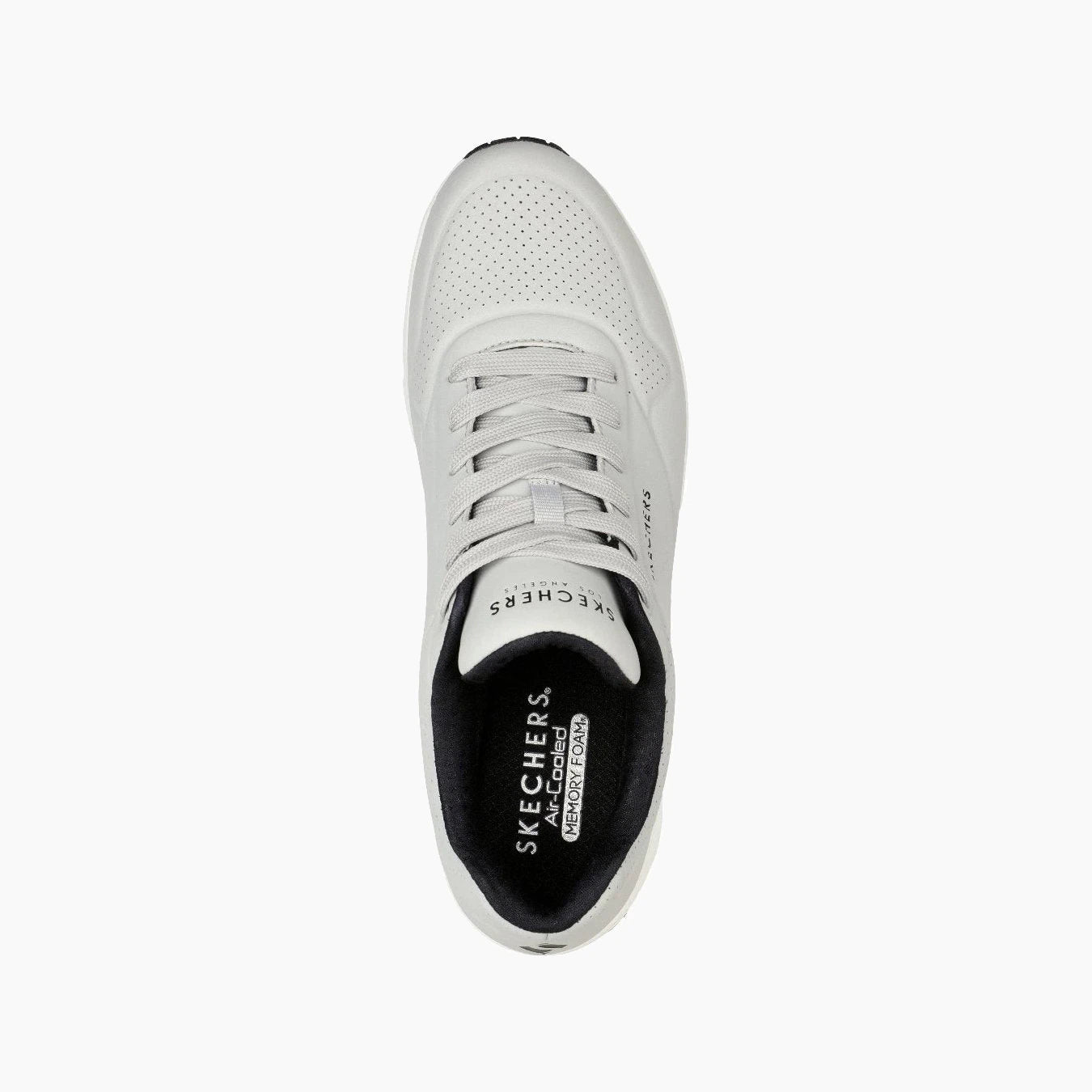 uno#LGBKLIGHT GRAY DURABUCK/BLACK TRIM