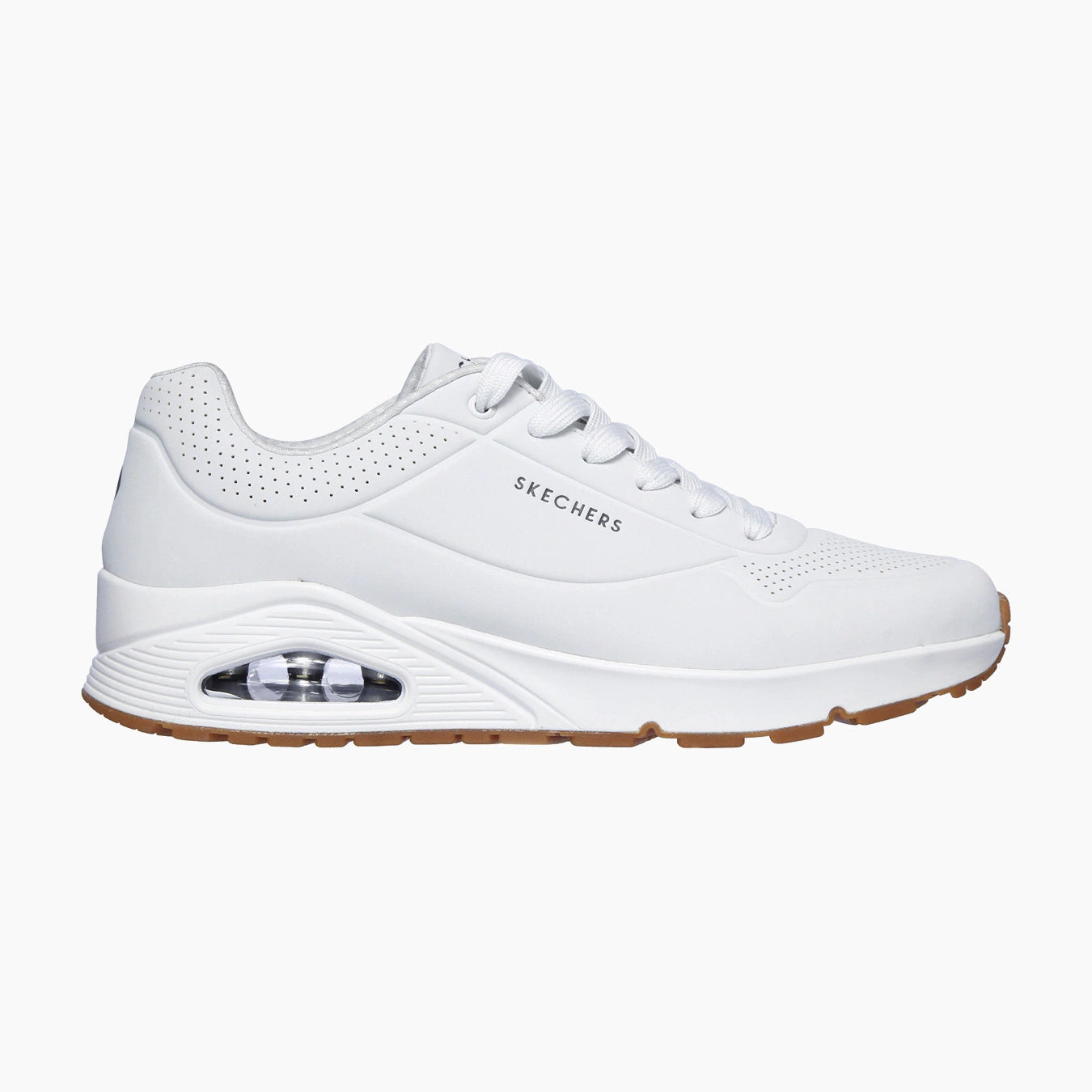 uno#WHT-WHITE DURABUCK/TRIM