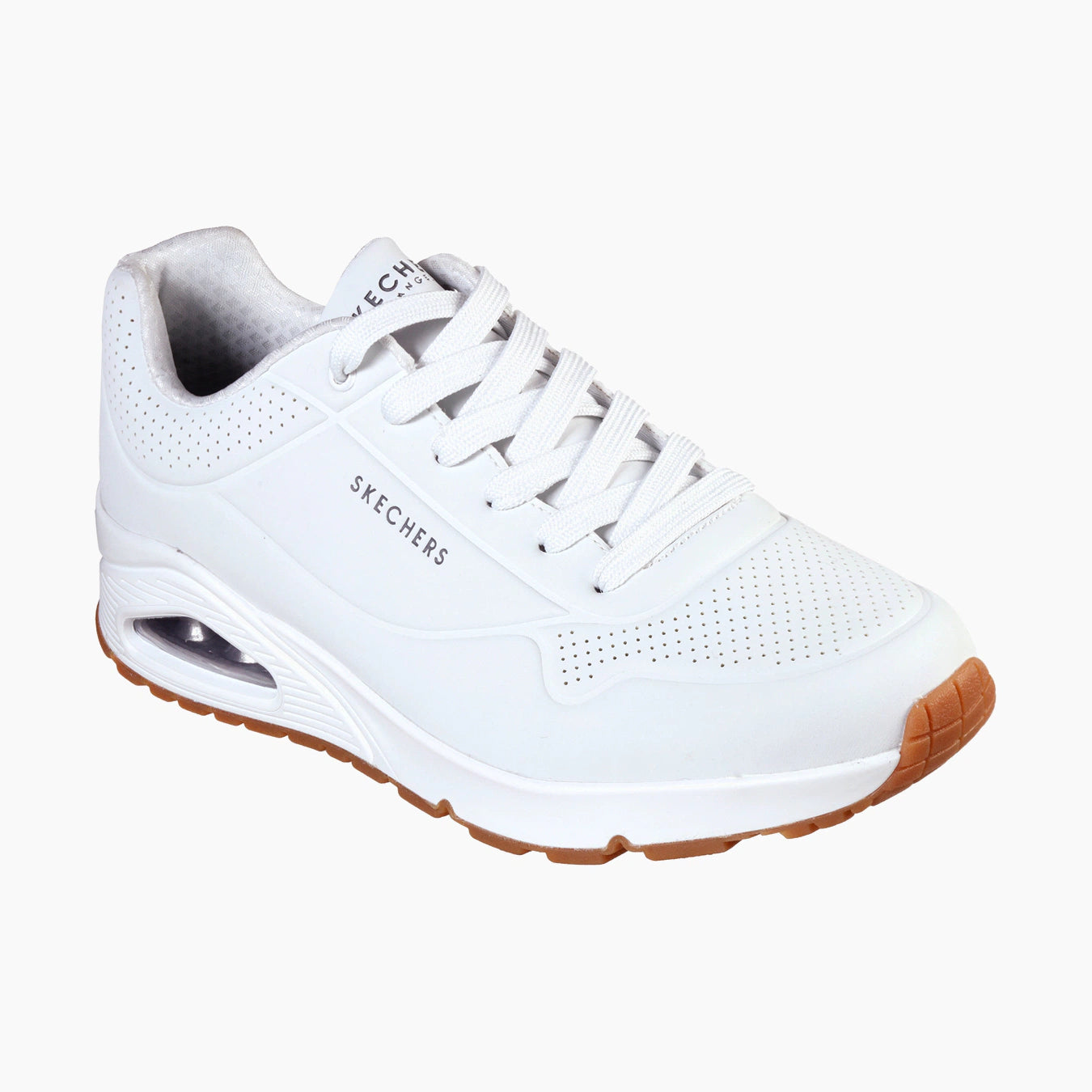 uno#WHT-WHITE DURABUCK/TRIM