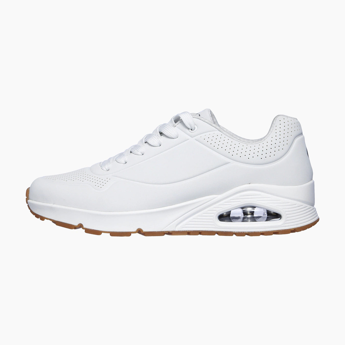 uno#WHT-WHITE DURABUCK/TRIM