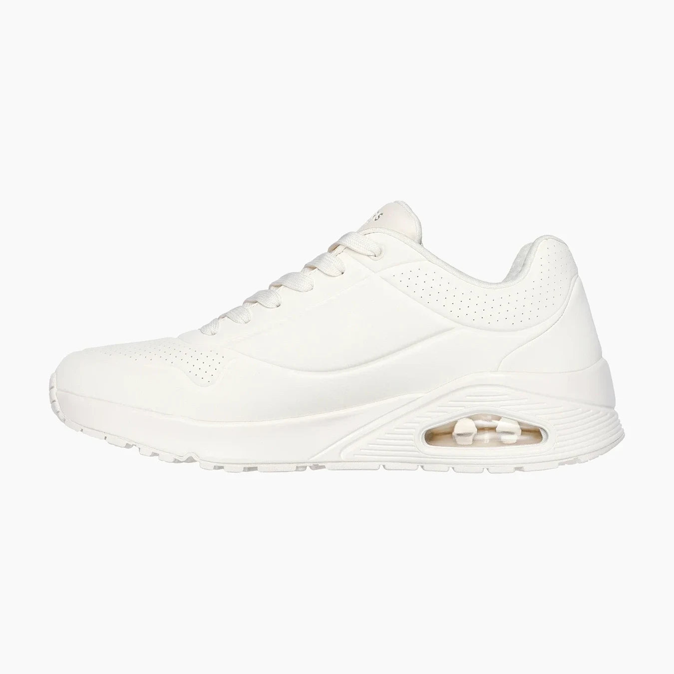 uno#W-WHITE DURABUCK / MESH