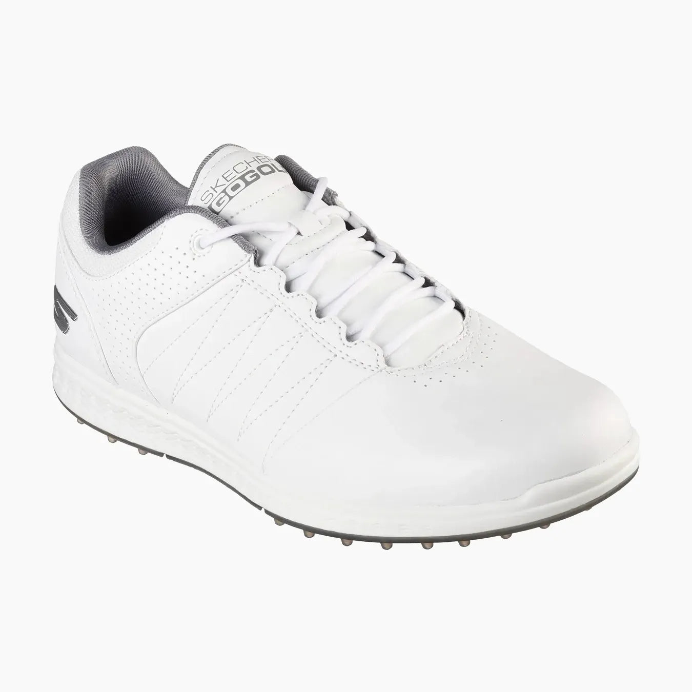 54545#WGY-WHITE SYNTHETIC/GRAY TRIM