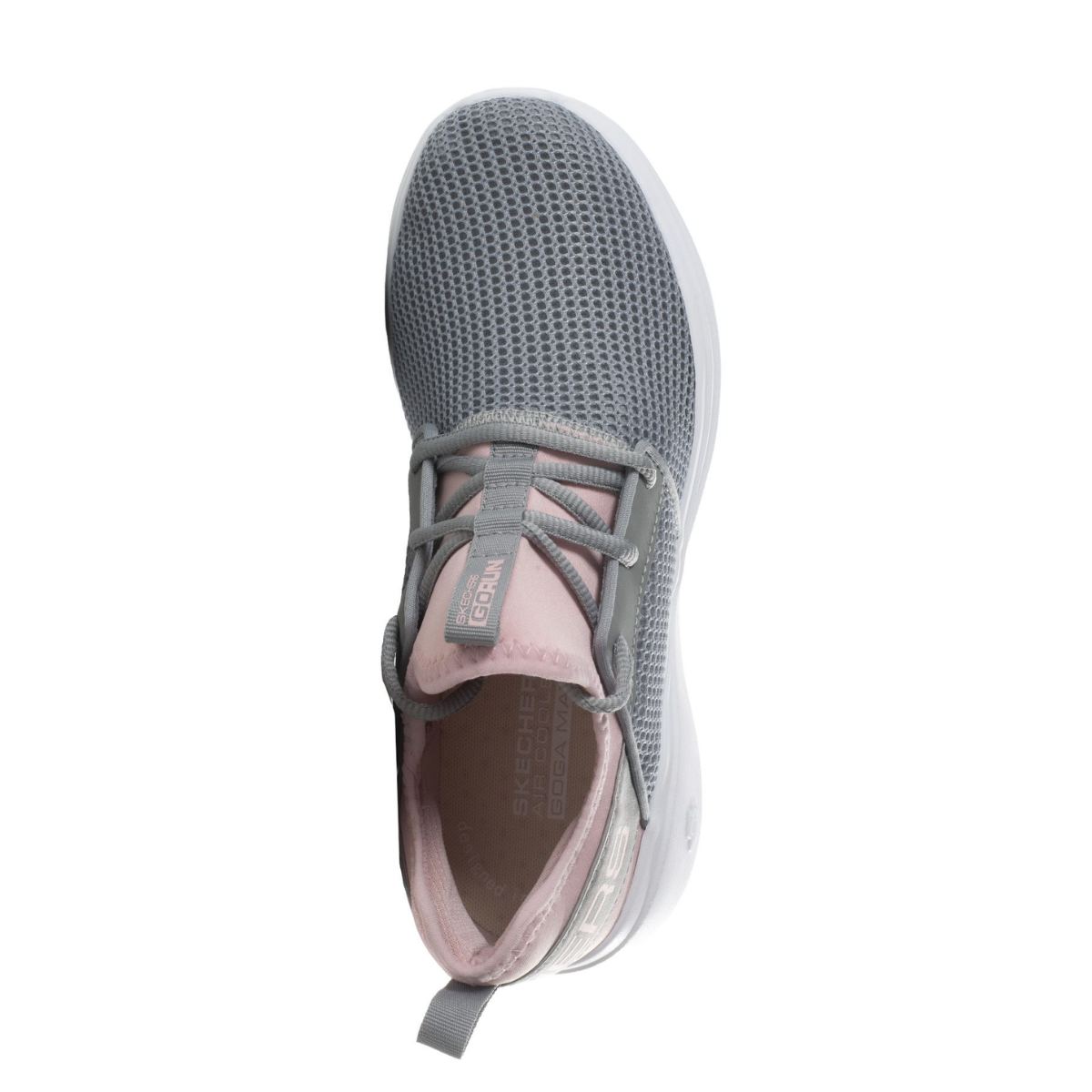 15103#GREY TEXTILE/LIGHT PINK TRIM
