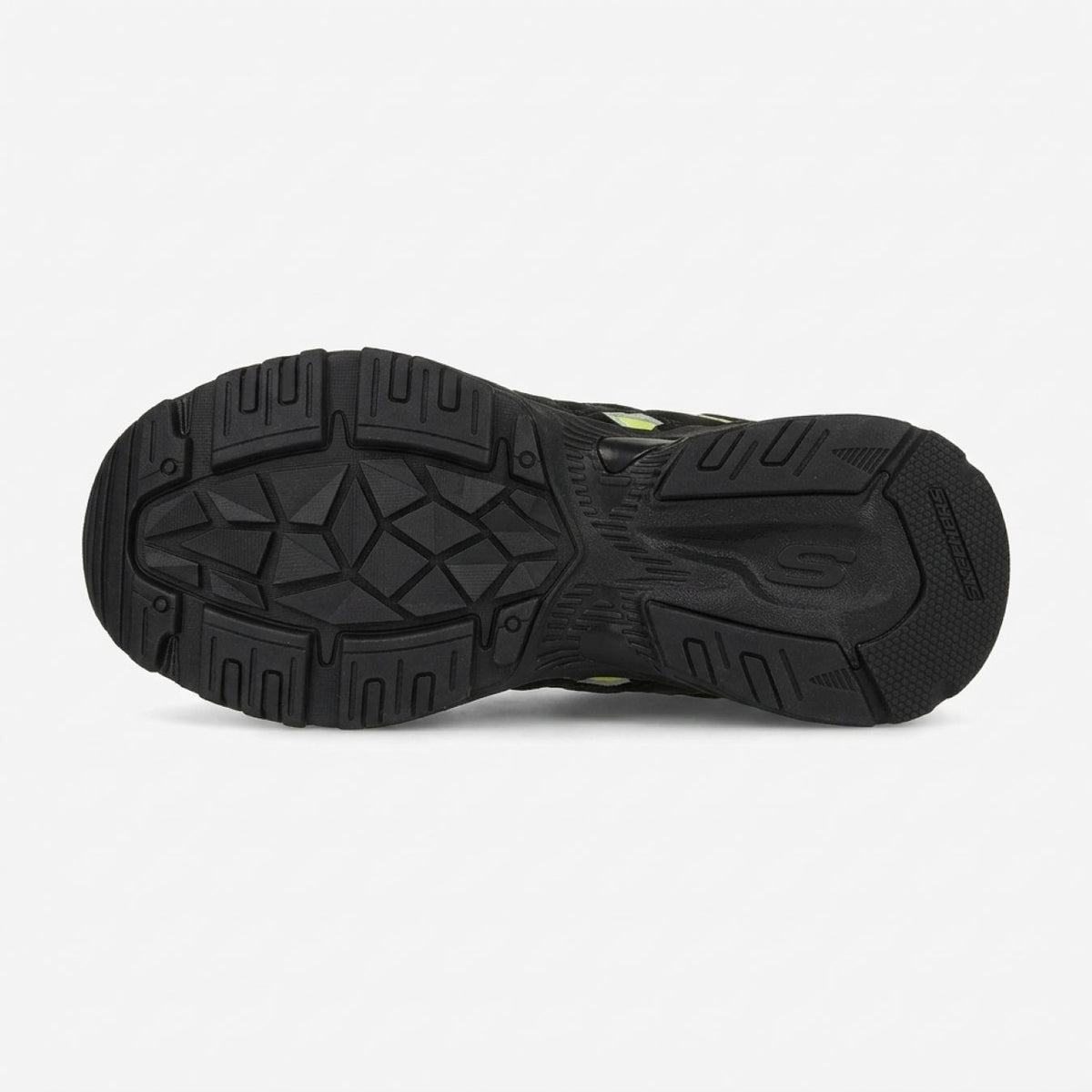 BKLM-BLACK AND LIME SYNTHETIC/TEXTILE