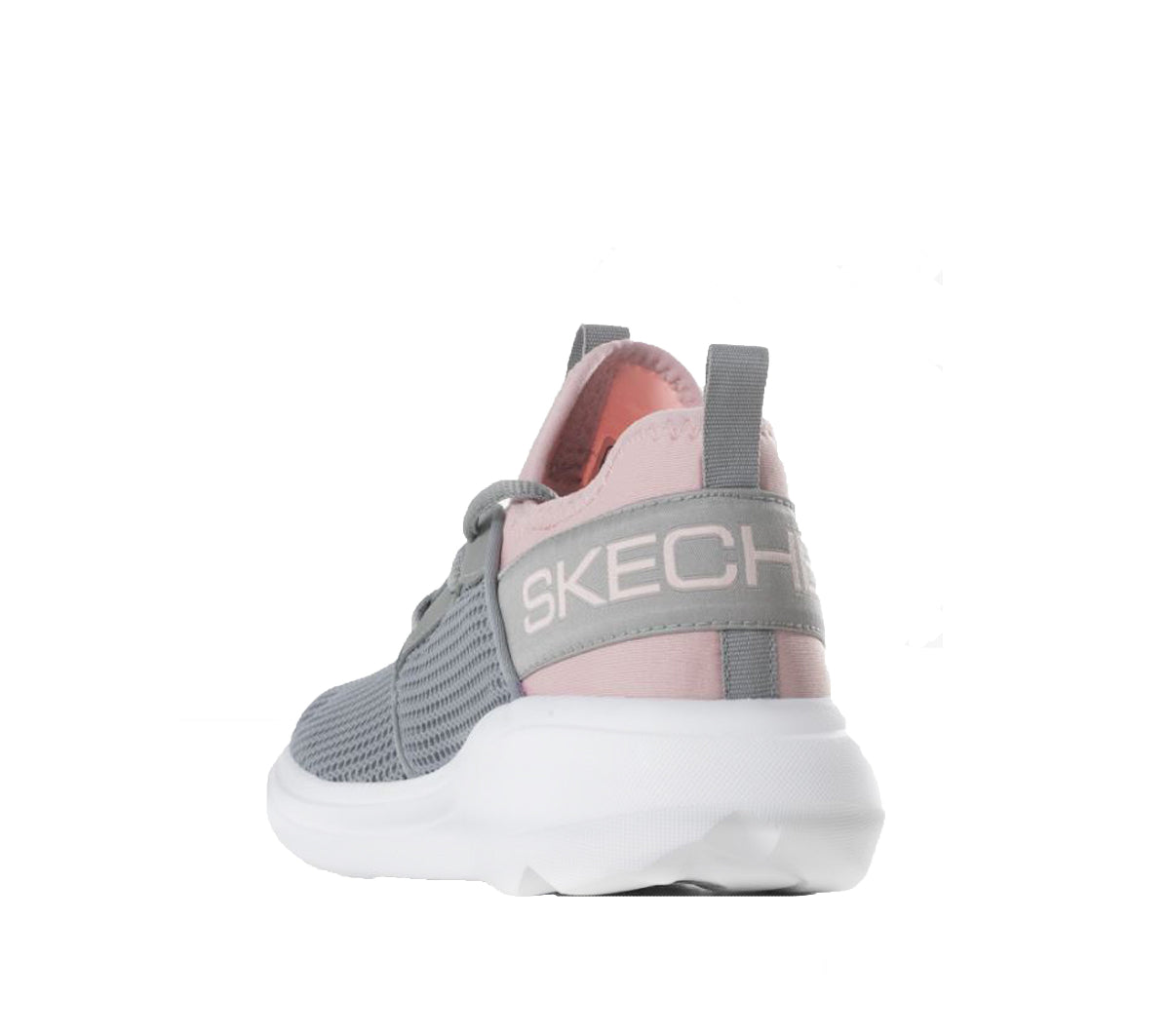 15103#GREY TEXTILE/LIGHT PINK TRIM