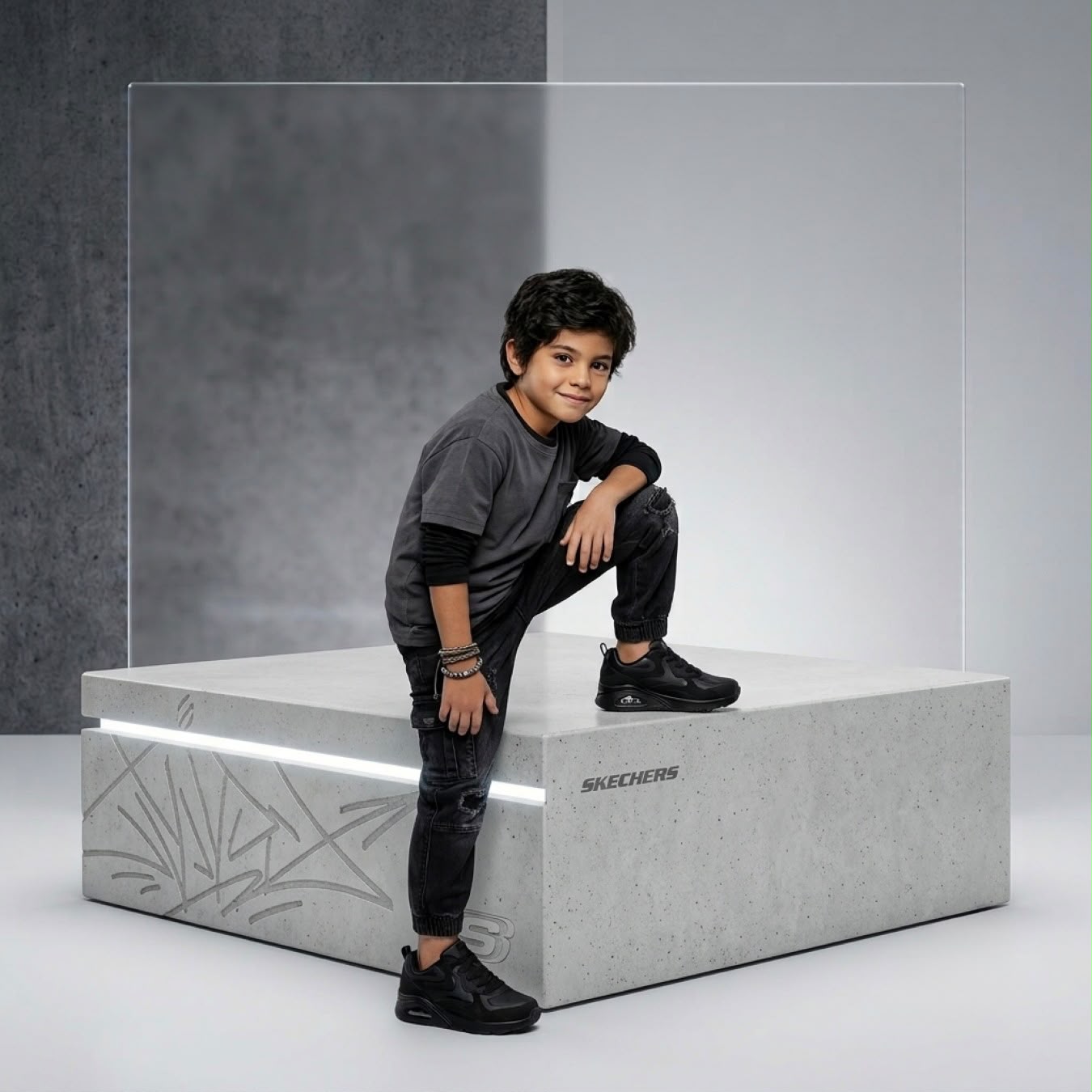 BBK-BLACK SYNTHETIC/ BLACK TRIM